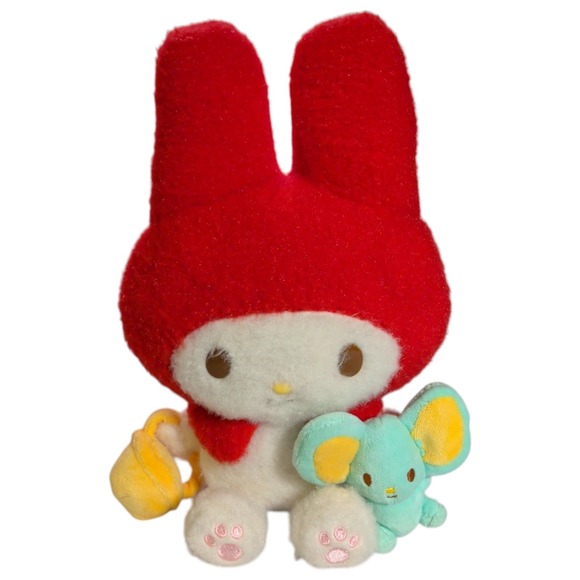 Sanrio Other - Vintage My Melody + Flat Kun Plush Rare Sanrio Japan